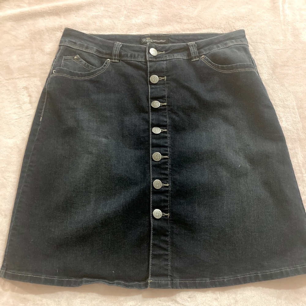 Royalty For Me Denim Skirt